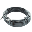 50 ft. Black RG11 Low-Loss Coax (F Male to F Male)