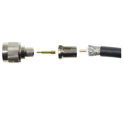 N-Male Crimp Connector