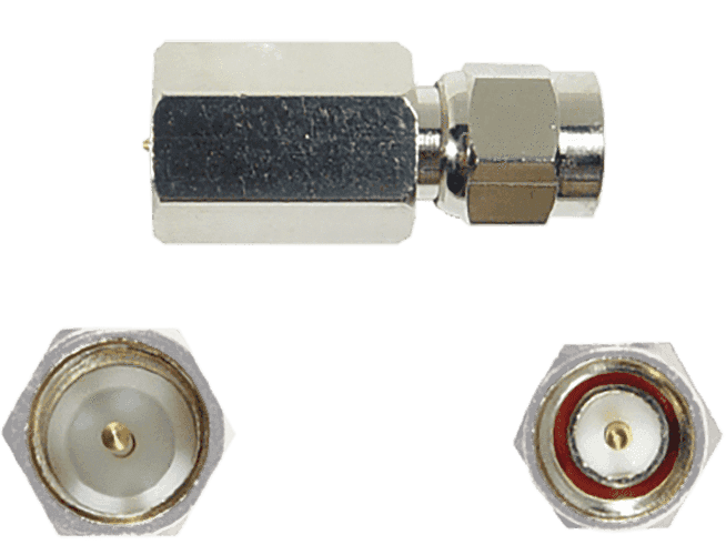 Connector FME-Male to SMA-Male