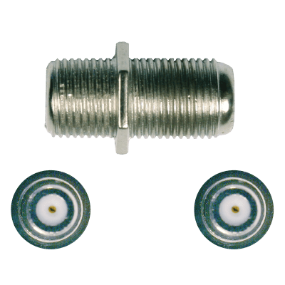 Connector F-Female to F-Female